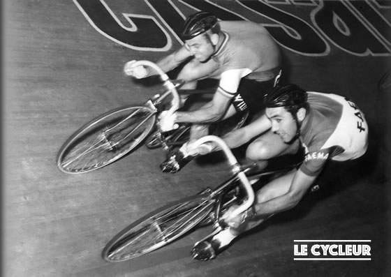Racing against Eddy Merckx at Ghentin 1969 (Photo: archive Y. Longuevielle)